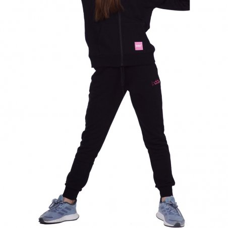 Body Action - Girls Basic Pants - 022102-ΒLΑCΚ