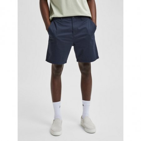 Selected - Comfort-Homme Flex Shorts - 16083844-Dark Sapphire