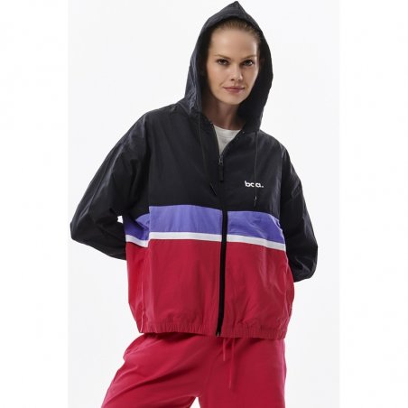 Body Action Women's Athletics Jacket - 071318-01-ΒLΑCΚ