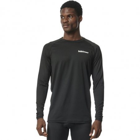 Body Action Men's Compression L/s Top - 063319-01-BLACK