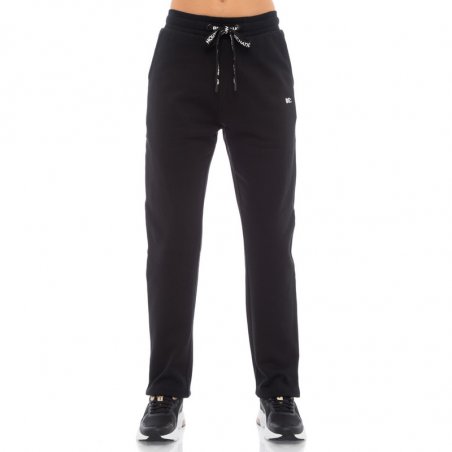 Be:nation Open Hem Pant - 02102309-BLACK