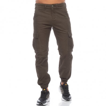 body-action-cargo-pants-elastic-hem-02302308-dkhaki