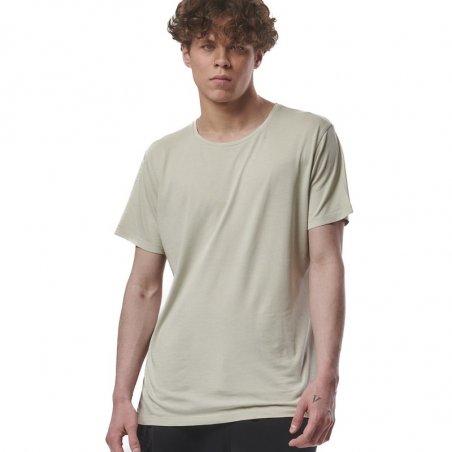 Body Action Men's Natural Dye Short Sleeve T-Shirt - 053420-01-QUIET GREY