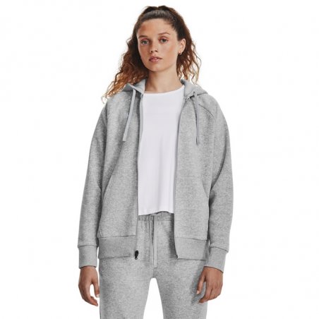 Under Armour Ua Rival Fleece Fz Hoodie - 1379497-012