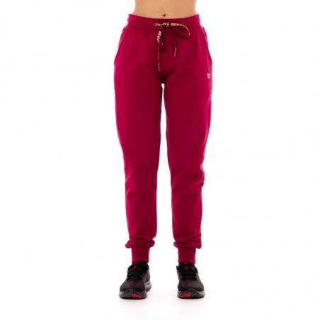 Be:nation Rib Hem Pant - 02102310-BORDEAUX