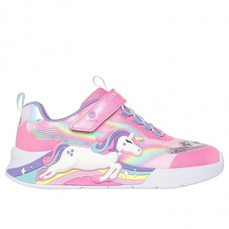 skechers-lighted-unicorn-bungee-gore-sneaker-w-rainbow-glitter-print-upper-302298l-pkmt