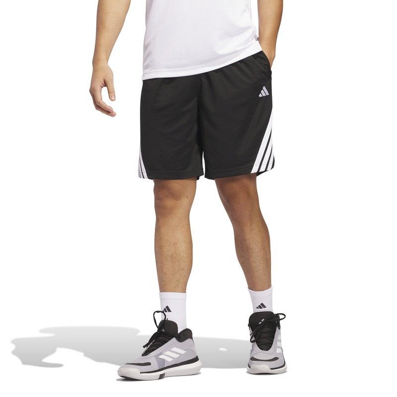 Adidas Legends 3-Stripes Basketball Shorts - JI7576