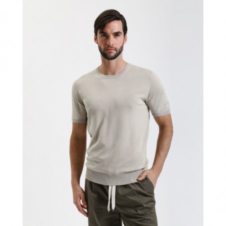 gianni-lupo-knitted-t-shirt-gl510s-s25-beige
