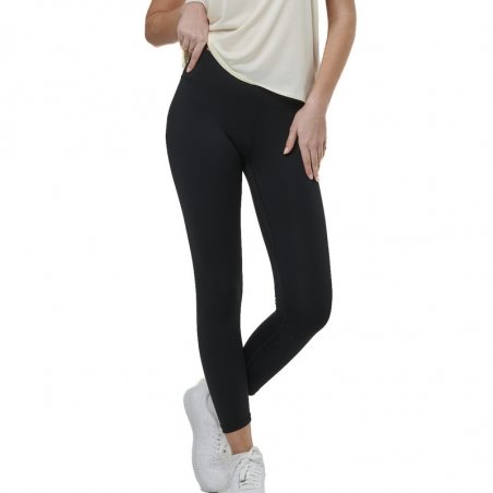 Body Action Women's 7/8 Length Tights - 011515-01-BLACK