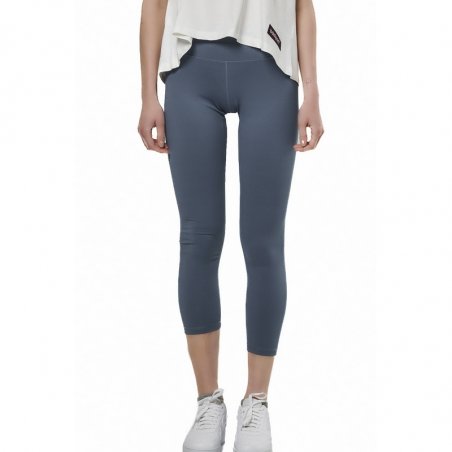 Body Action Women's 7/8 Length Tights - 011515-01-CHINA BLUE