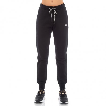 Be:nation Rib Hem Pant - 02102501-BLACK