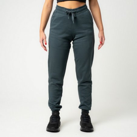 Be:nation Rib Hem Pant - 02102501-PETROL