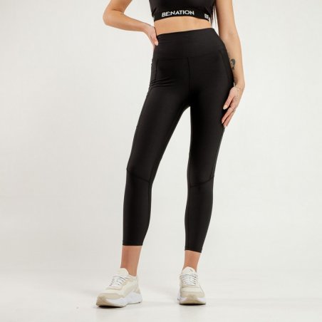 Be:nation Essentials 7/8 Leggings_ Pockets - 01112501-BLACK