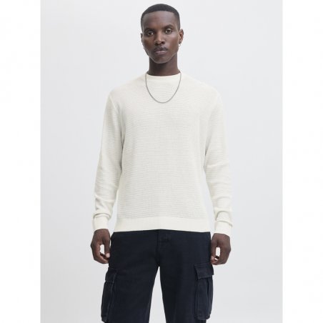 Jack & Jones Jcotier Knit Crew Neck - 12283452-SEA SALT
