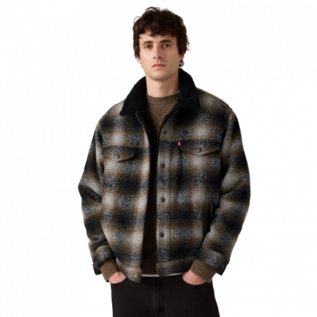 Levi's Relaxed Fit Plaid Tr Neutrals - A60300012