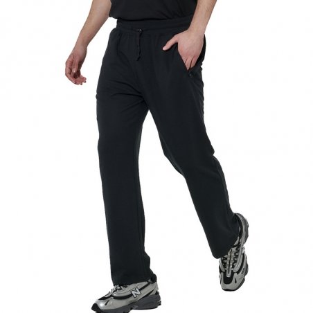 Body Action Essentials French Terry Pants - 023624-01-BLACK