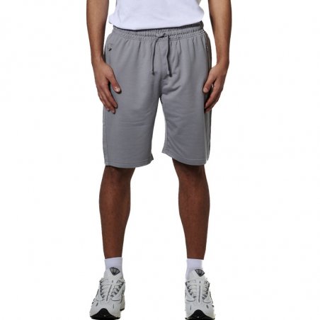 Body Action Essentials French Terry Shorts - 033616-01-SILVER GREY