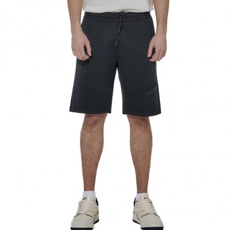 Body Action Men's Tech Training Shorts - 033632-01-BLACK