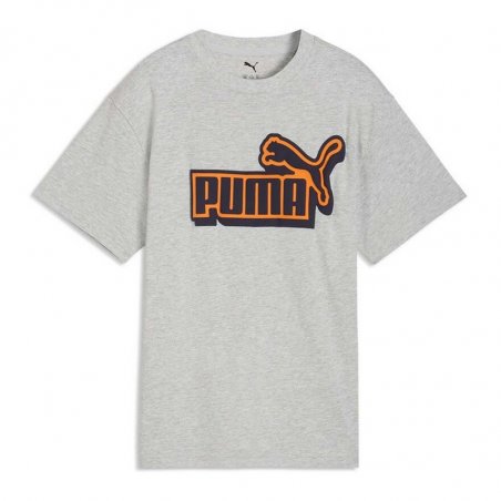 Puma Ess Logo Lab Relaxed Front Graphic Tee B - 693387-04