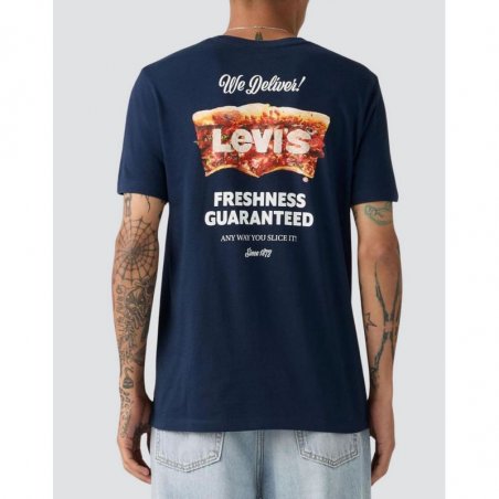 Levi's Graphic Crewneck Tee Blues - 224912093