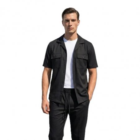 Gianni Lupo Shirt - GL001LT-SS26-BLACK