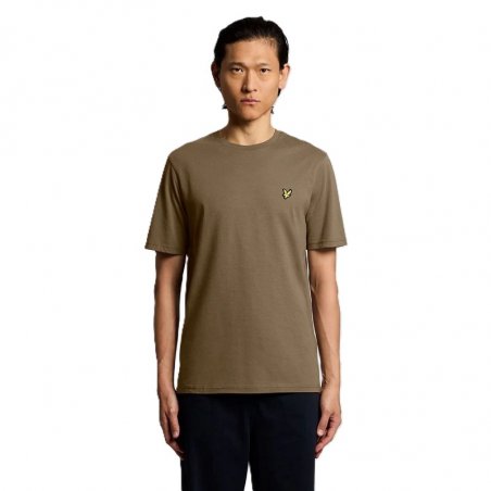 Lyle & Scott Plain T-Shirt - TS400VOGT-X569 KHAKI ASH