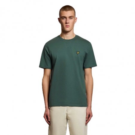 Lyle & Scott Plain T-Shirt - TS400VOGT-W130 EVERGLADE
