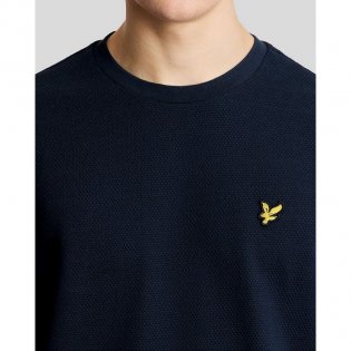 Lyle & Scott Popcorn Jacquard T-Shirt - TS2406V-Z271
