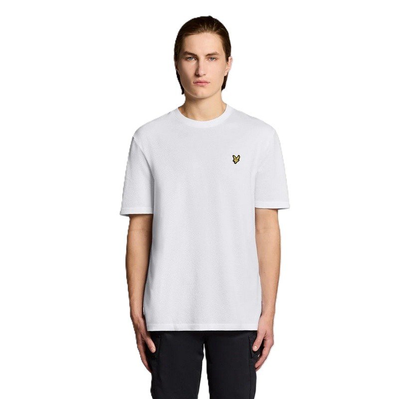 Lyle & Scott Popcorn Jacquard T-Shirt - TS2406V-626