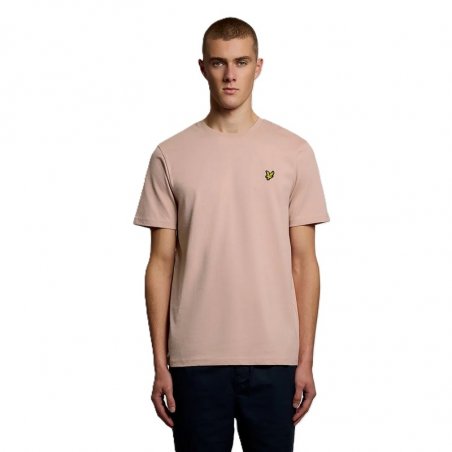 Lyle & Scott Plain T-Shirt - TS400VOGT-Y120 PINK GRAPEFRUIT