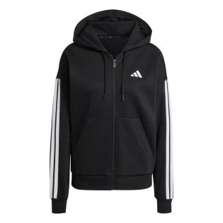 Adidas Essentials 3-Stripes Full-Zip Flc Hoodie - JE1283