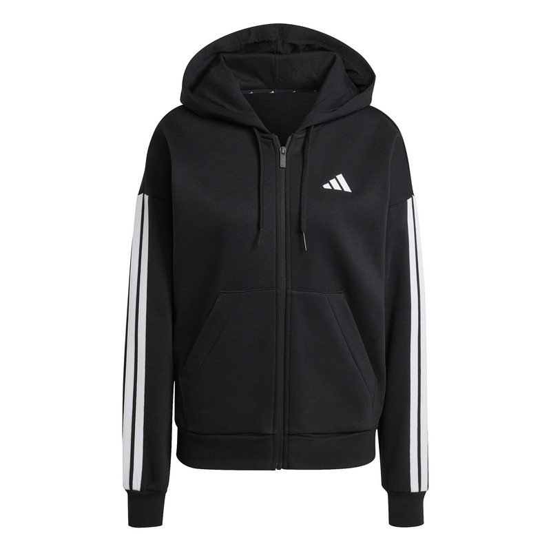 Adidas Essentials 3-Stripes Full-Zip Flc Hoodie - JE1283