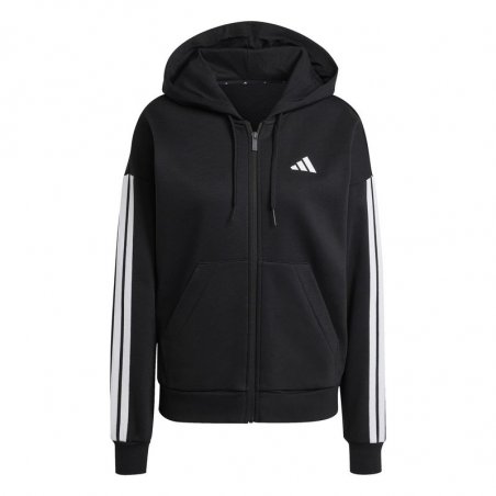 Adidas Essentials 3-Stripes Full-Zip Flc Hoodie - JE1283