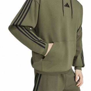 Adidas Essentials 3-Stripes Fleece Hoodie - KY4167