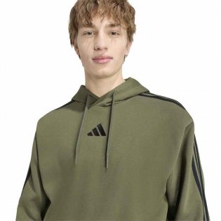 Adidas Essentials 3-Stripes Fleece Hoodie - KY4167