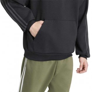 Adidas Essentials 3-Stripes Fleece Hoodie - KY4165