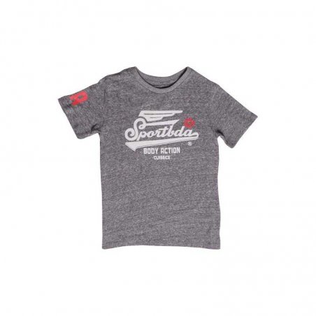 Body Action - Boys Jaspe T-Shirt - 054901-01-ΒLΑCΚ